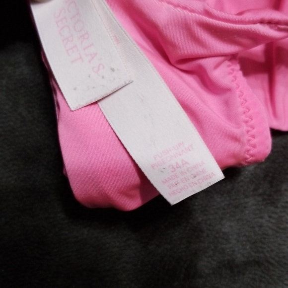 VICTORIA'S SECRET PUSH UP BRA PINK COLOR 34A - Picture 6 of 7